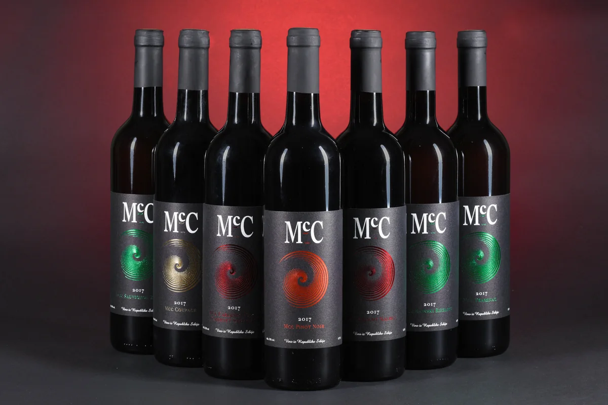 McCulloch wine bottles