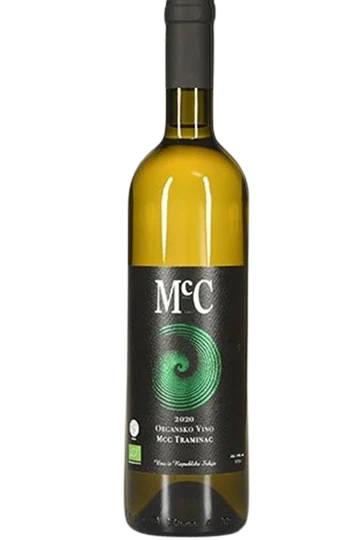 McC Traminac bottle
